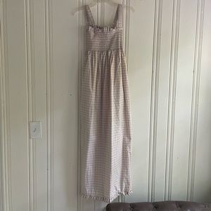 Levi’s summer plaid dress size L